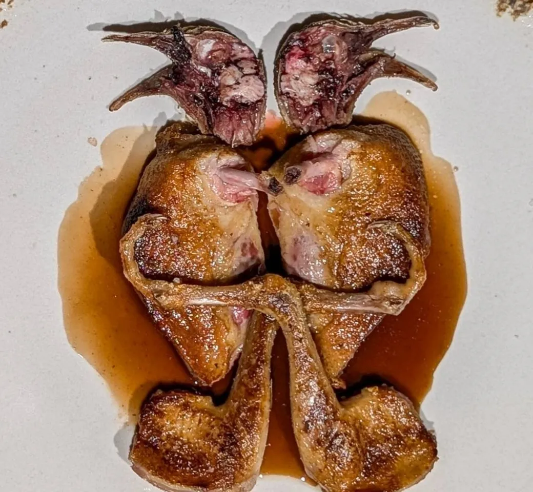 ランド産ピジョンのロースト